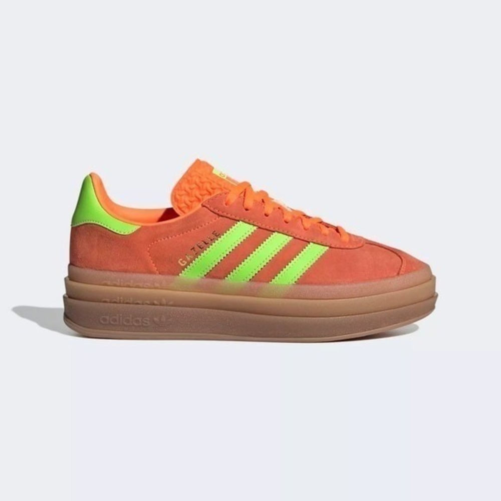Size 10 - [NEW] Women's adidas Gazelle Bold Shoe 'Solar Orange' H06126